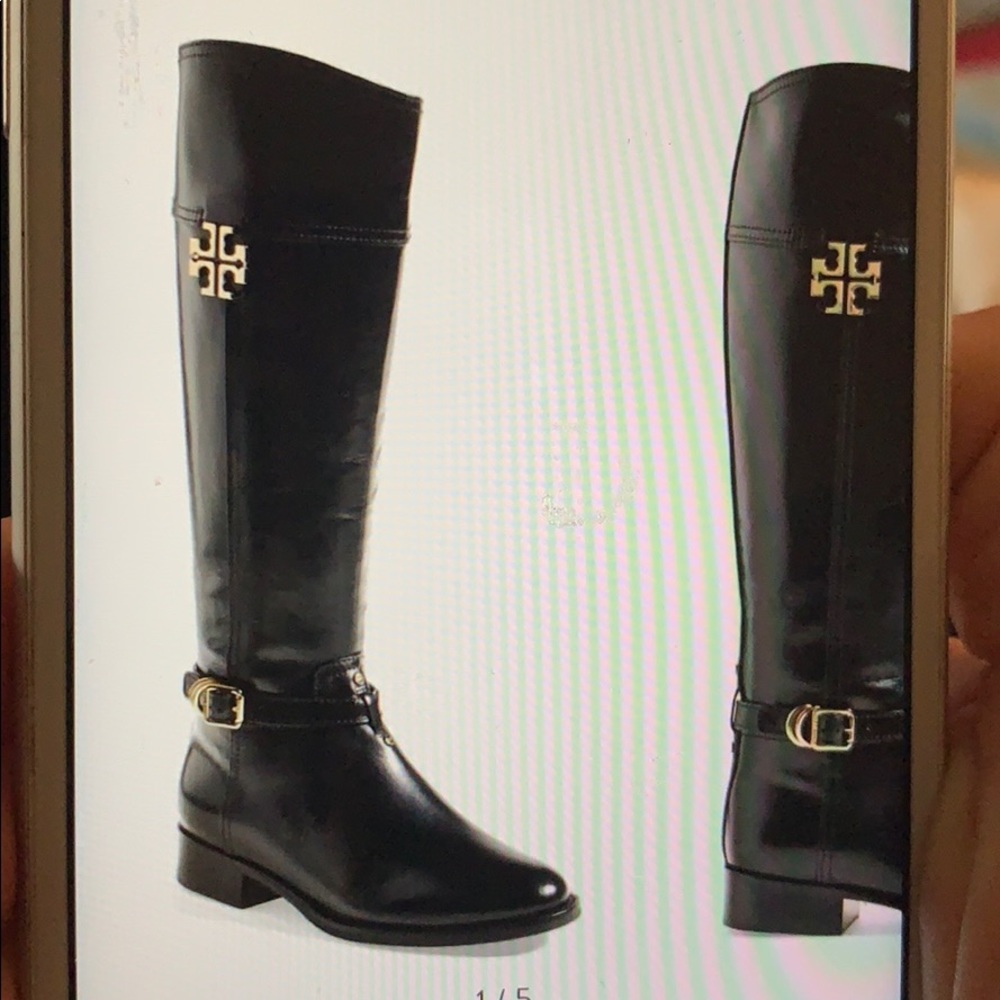 Tall Tory Burch Eloise riding boot size 8.5